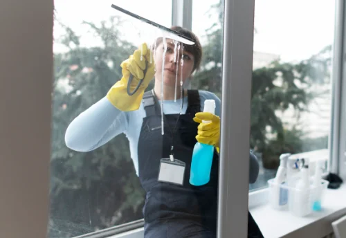 Nettoyage de vitres intérieures et extérieures à Aillianville